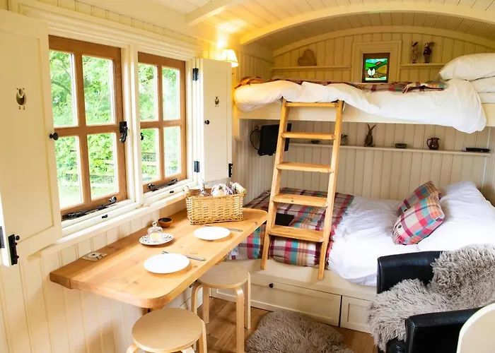 Morndyke Shepherds Huts Camping Thirsk